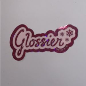 glossier sticker